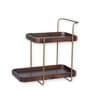 Rustic Charm Brown Homeydo Wood & Metal Organizer