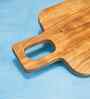 Rustic Charm Grovez Acacia Wood Chopping Board with Double Handle