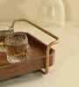 Rustic Charm Homeydo Wooden Serving Tray