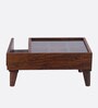 Rustic Charm Legged Wooden Spice Box