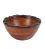 (Set Of 4) Rustic Charm Acacia Wood Serving Bowls