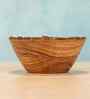 (Set Of 4) Rustic Charm Acacia Wood Serving Bowls