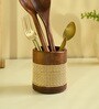 Rustic Charm Tresso Cutlery Holder