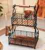 Black & Brown Rustic Charm Vintage Charm Serving Basket