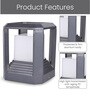 Rustic Exterior Weather-Resistant Main Gate Light