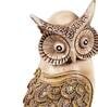 Rustic Golden Winged Owl Resin Figurine