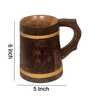 Rustic Mango Wood Beer Mug