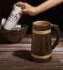 Rustic Mango Wood Beer Mug