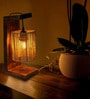 Rustic Raffia Table Lamp