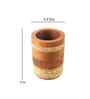Rustic Roll Utensils Holder