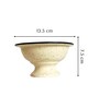 Rustic Stone | Ceramic Monochrome Harmony Icecream Sundae Bowl