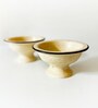 Rustic Stone | Ceramic Monochrome Harmony Icecream Sundae Bowl