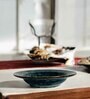 Rustic Stone | Handcrafted Ceramic Azure Wave Pasta Plate Set of 2