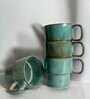 Rustic Stone | Stackable Ceramic Tea and Coffee Cups