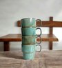 Rustic Stone | Stackable Ceramic Tea and Coffee Cups