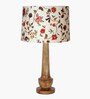 Rustic Turnip Wood Table lamp for home