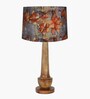 Rustic Turnip Wood Table lamp for home