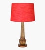 Rustic Turnip Wood Table lamp for home