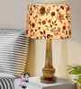 Rustic Turnip Wood Table lamp for home