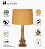 Rustic Turnip Wood Table lamp for home