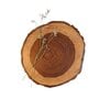 Rustic Wood Trivet   Uniquely Grained for Timeless Elegance