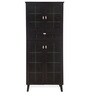 Ruth Big Shoe Cabinet With Drawer in Cappucino Finish