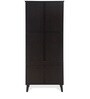 Ruth Big Shoe Cabinet With Drawer in Cappucino Finish