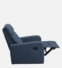 Rx3 Fabric Manual 1 Seater Recliner In Ocean Blue Colour