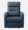 Rx3 Fabric Manual 1 Seater Recliner In Ocean Blue Colour