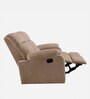 RX5 Fabric Manual 2 Seater Recliner in Belgian Beige Colour