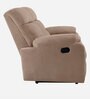 RX5 Fabric Manual 2 Seater Recliner in Belgian Beige Colour