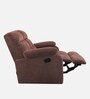 RX5 Fabric Manual 2 Seater Recliner in Turkish Brown Colour