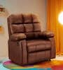 Rx5 Manaual 1 Seater Recliner In Brown Color