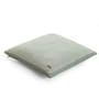 Ryegrass & Natural 100% Cotton Herring Bone 16X16 Inches Knitted Cushion Cover