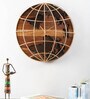 Rylan Brown Iron Novelty Wall Clock