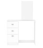 Ryuki Dressing Table In White Finish