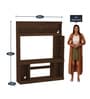 Ryuko Tv Unit In Dark Brown Finish