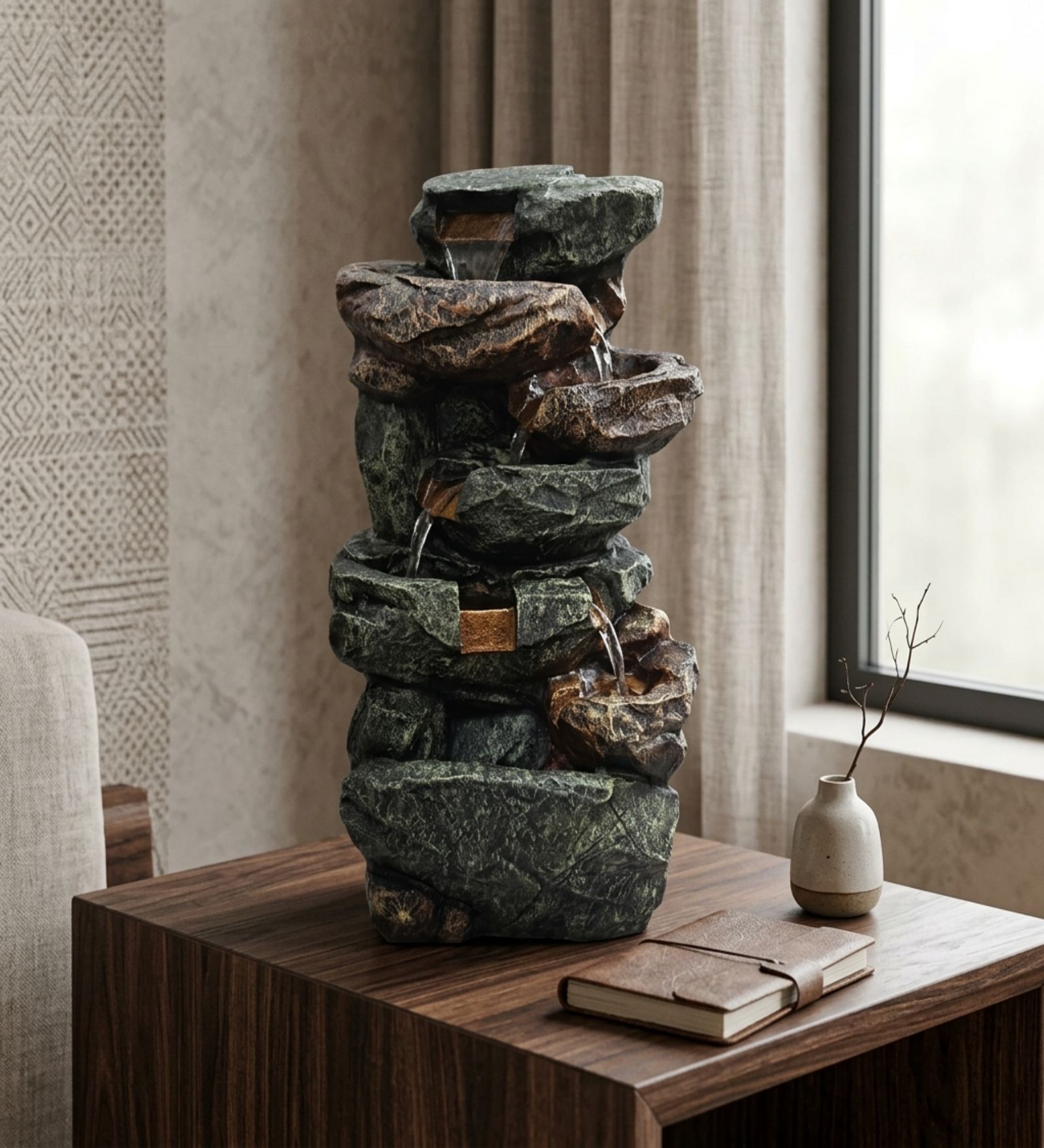 Mountain Cascade Water Fountain