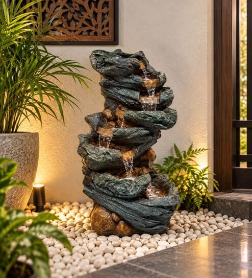 Emerald Cliff Water Fountain
