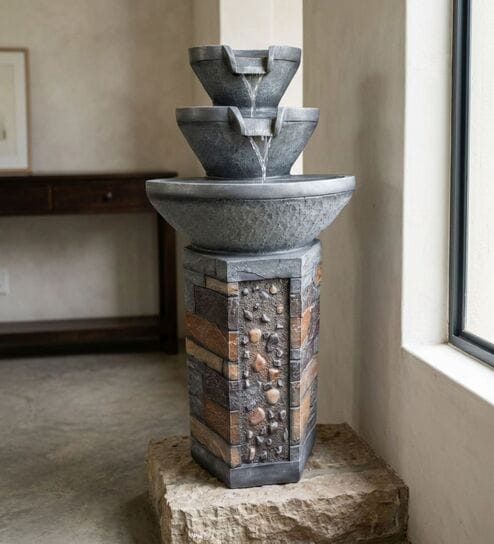 Harmony Falls 3-Tier Cascade Water Fountain/1