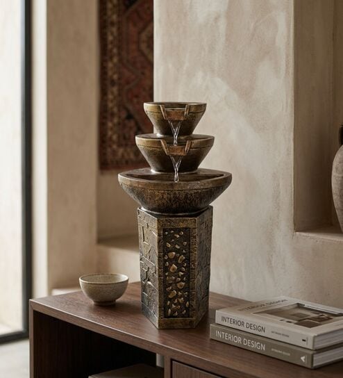 Harmony Falls 3-Tier Cascade Water Fountain/2