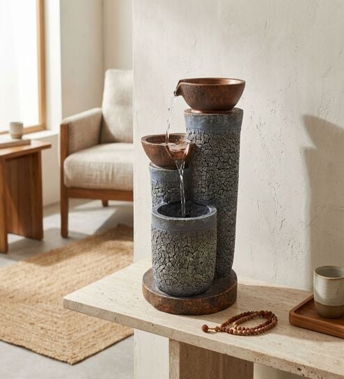 Serenity Cascade 3-Tier Tabletop Water Fountain/1