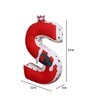 Red Cotton S Alphabet Shaped Pillow