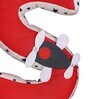 Red Cotton S Alphabet Shaped Pillow