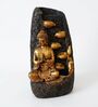 Golden Serenity Buddha Cascading Bowl Water Fountain