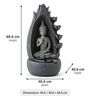 Lotus Sanctuary Buddha Cascading Tabletop Water Fountain