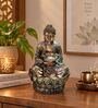 Meditating Buddha Serenity Water Fountain