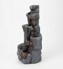 Mountain Spring Multi-Tier Water Fountain with LED Light
