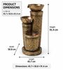 Serenity Cascade 3-Tier Tabletop Water Fountain/2