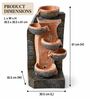 Zen Harmony Multi-Tier Cascading Tabletop Water Fountain/1